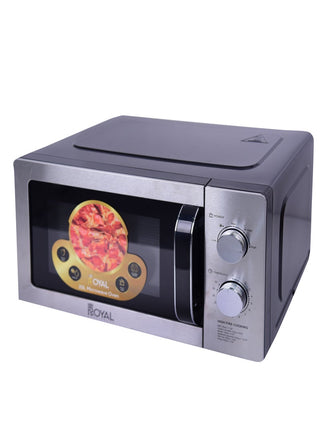 Manual Microwave Oven Child Safety-Lock RA-20XM3 Silver Black