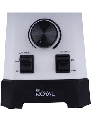 Royal Countertop Commercial Blender RA-CTB2014 (White/Black)