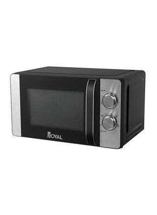 Manual Microwave Oven 30 min Timer RA-20XM2 Black Silver