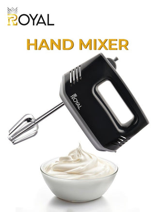 Electric Hand Mixer 5 Speed -Copper Motor RA-HM38