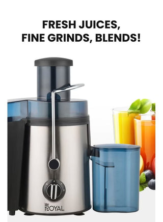 Royal Juice Extractor RA-SJ1111 (Black/Silver)